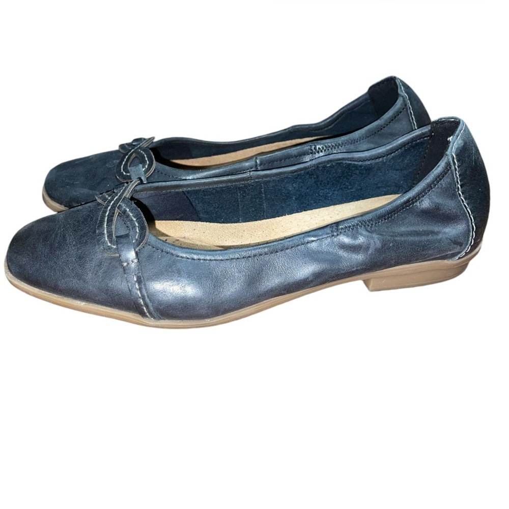 Clarks Lyrical Rhyme Flat Dark Grayish Black Size 10M